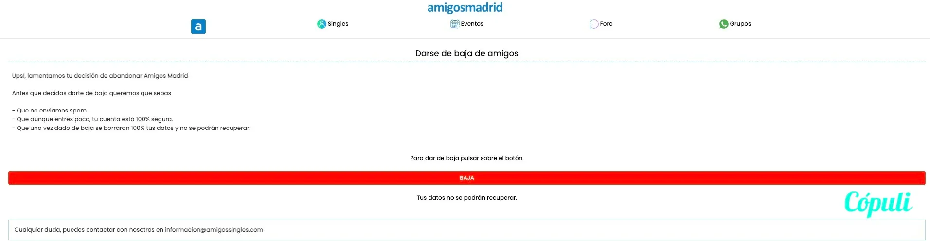 Amigos Madrid opiniones