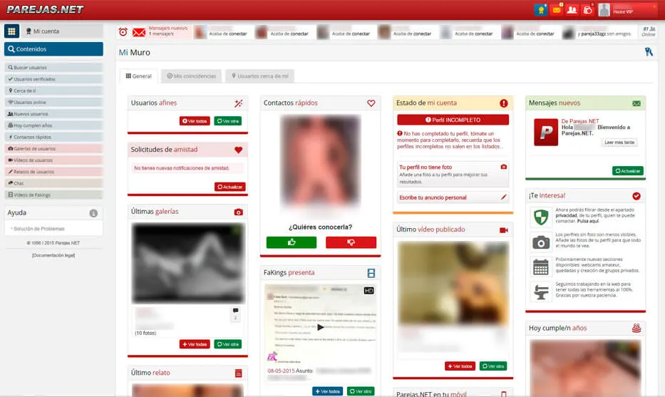 Parejas.net: experiencias y opiniones 2026