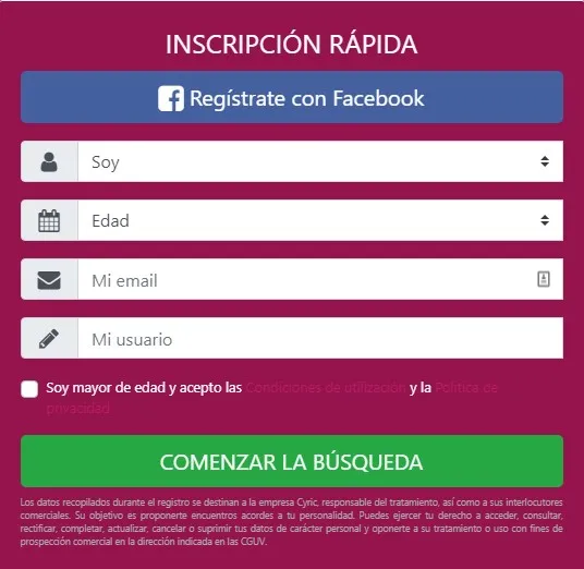 registro en socougar