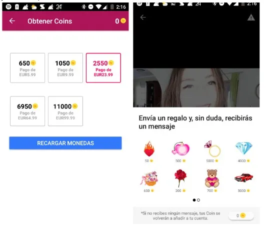 Regalos de Waplog
