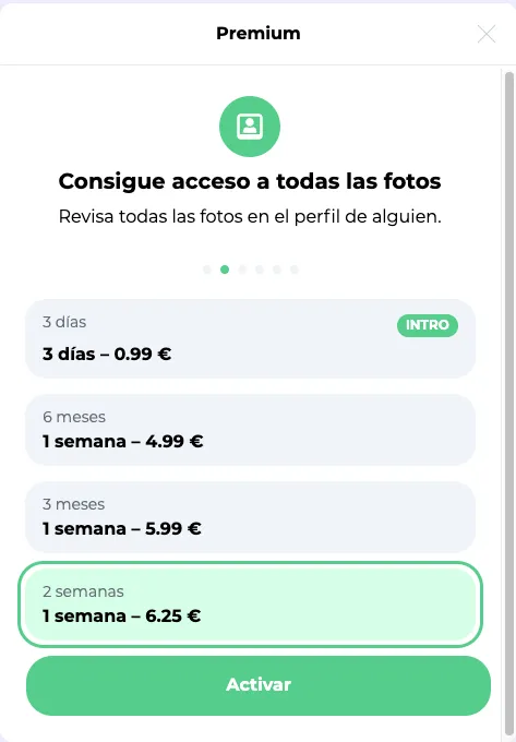 Tinely precios premium