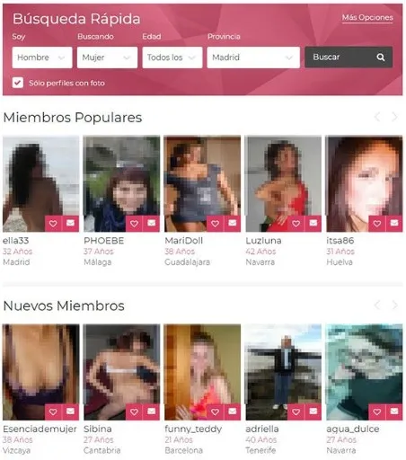 perfiles mujeres amigos con derechos