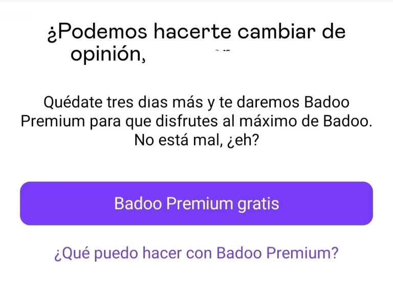 Badoo Premium Gratis